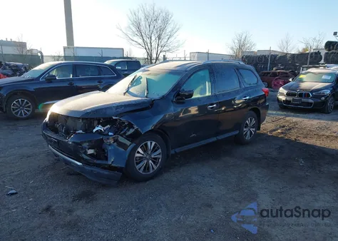 2017 Nissan Pathfinder Sv from USA, damaged, VIN 5N1DR2MM7HC904174